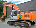 LaRosa Landscaping excavator Norwood MA